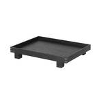 ferm LIVING Tray Bon Small, length 36 cm, black, wood