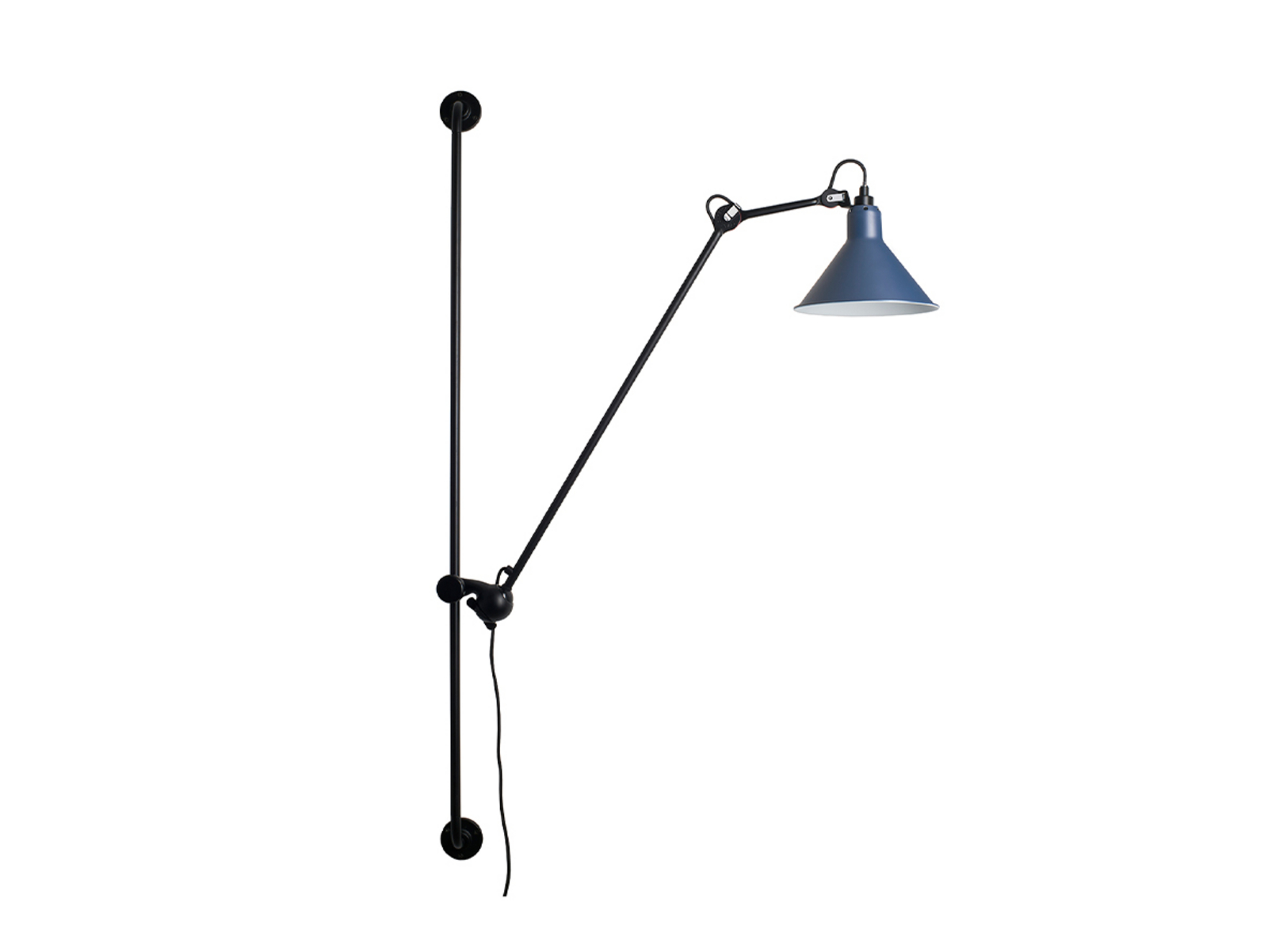 214 Aplique de Pared Conic Black/Blue - Lampe Gras