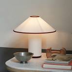 &Tradition stolní lampa Colette ATD6, bílá/merlotová