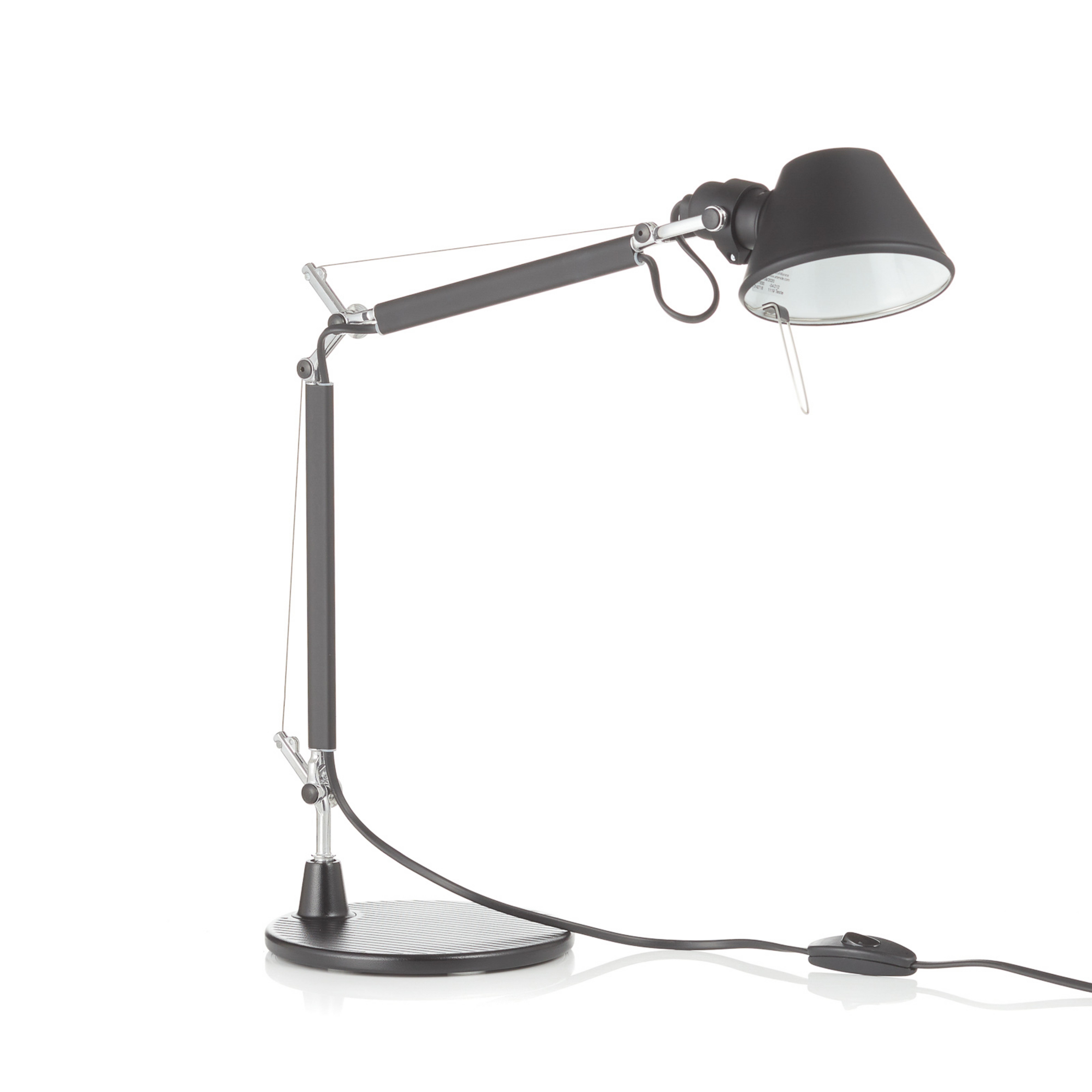 Candeeiro de mesa Tolomeo Micro Preto - Artemide