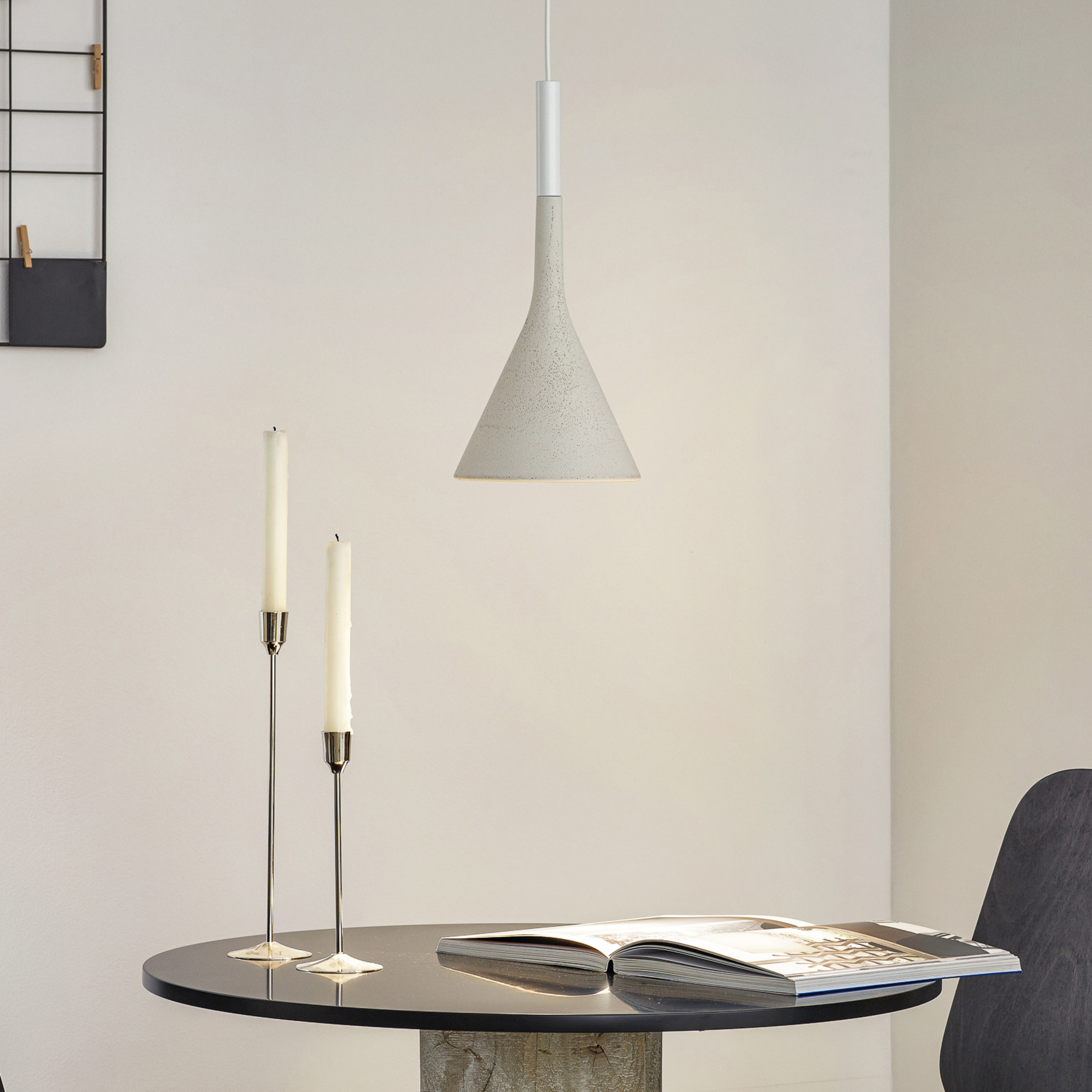 Foscarini Aplomb lámpara colgante GU10, blanco