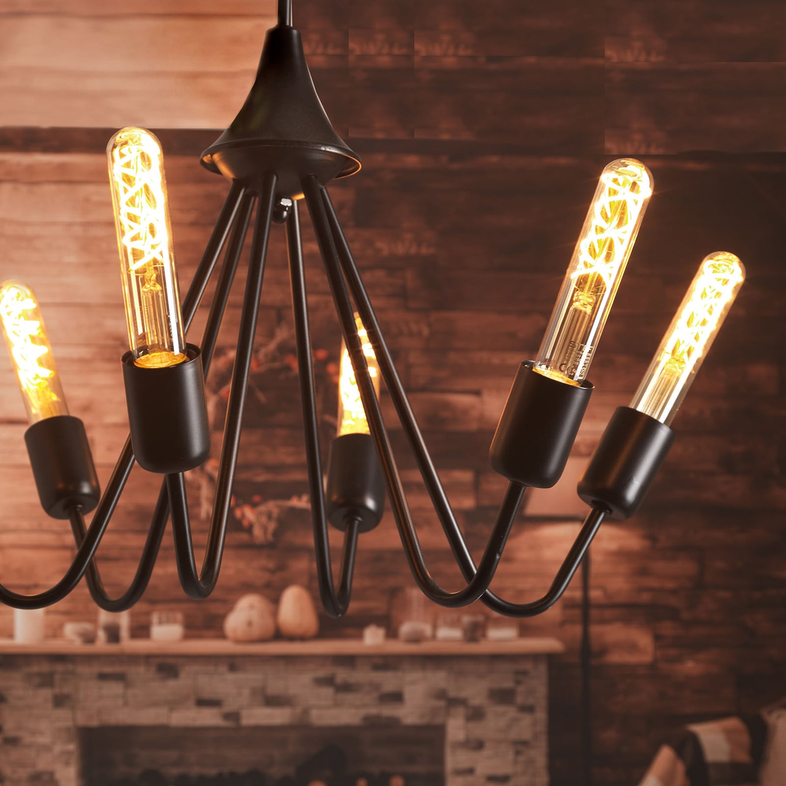 Hanglamp Billy, 6-lamps