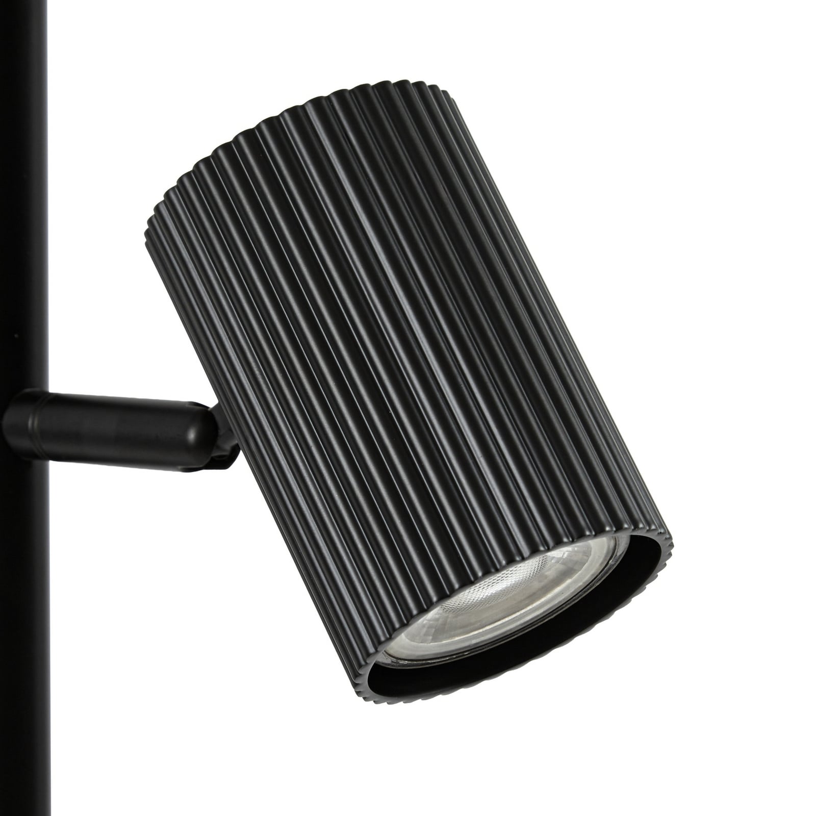 Lampe sur pied Kardis, à 3 lampes, gris foncé, hauteur 157 cm - Lindby