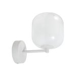 Avelina LED-Wandleuchte weiß Höhe 21,5 cm Glas - Lucande