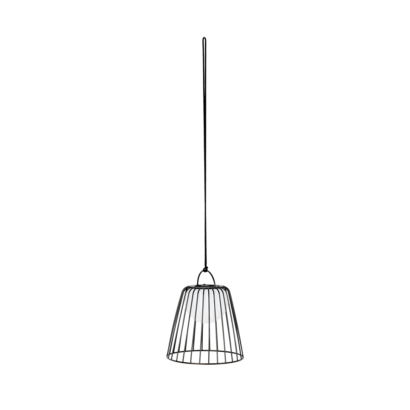 Lindby LED φορητό φωτιστικό εξωτερικού χώρου Levino, μαύρο, μέταλλο