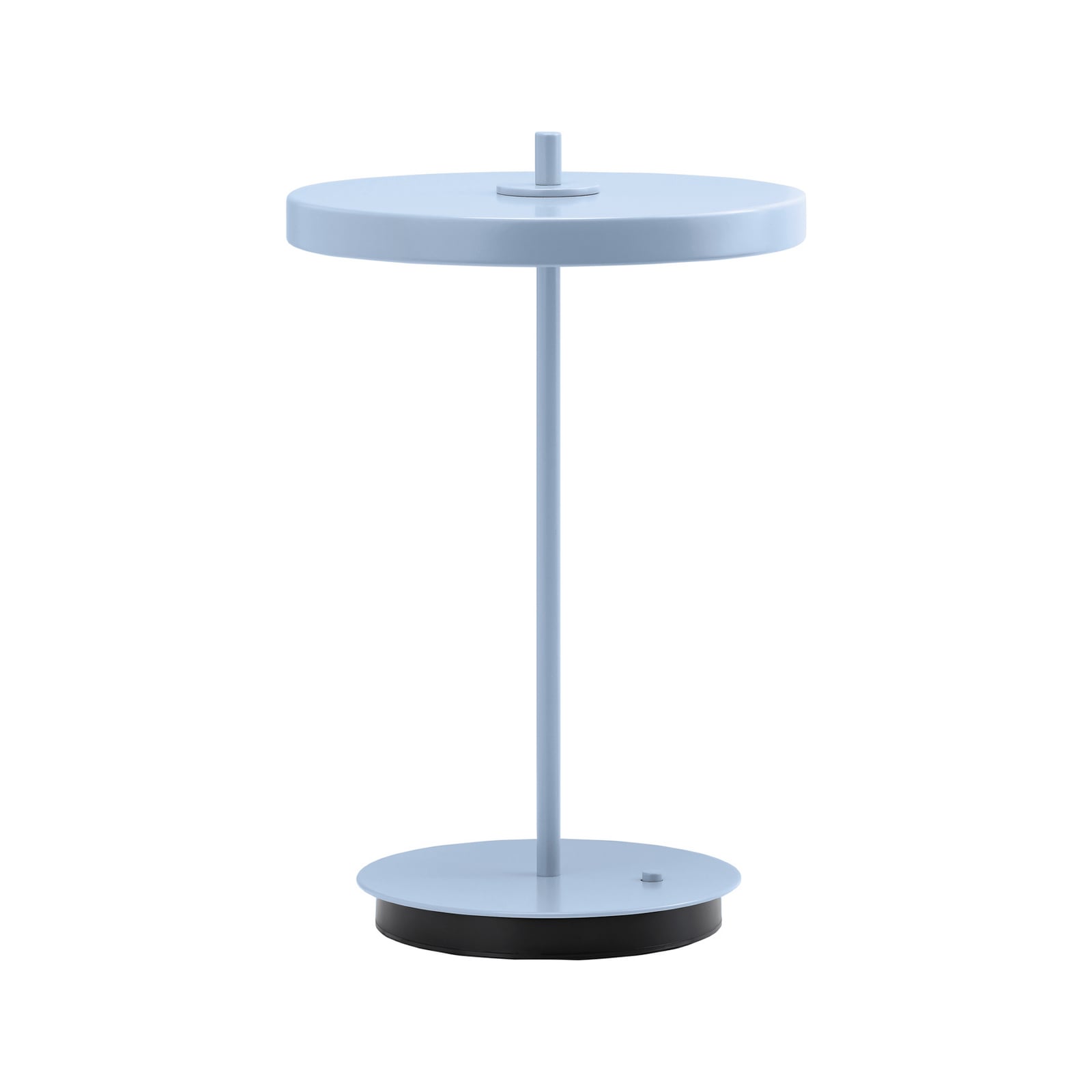 UMAGE LED akumulatora galda lampa „Asteria Move“, gaiši zila, 31 cm