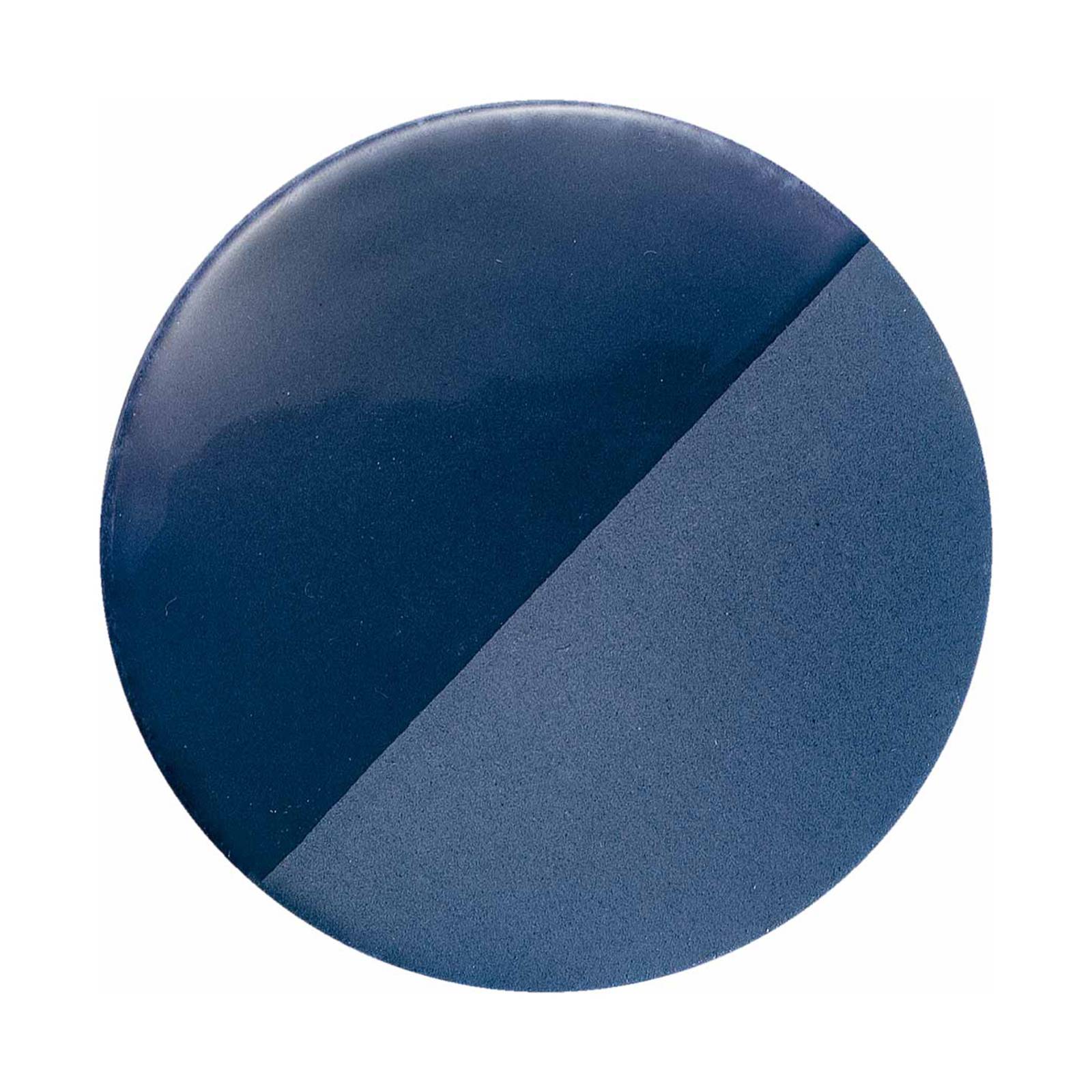 Ferroluce caxixi függőlámpa kerámiából, kék színben