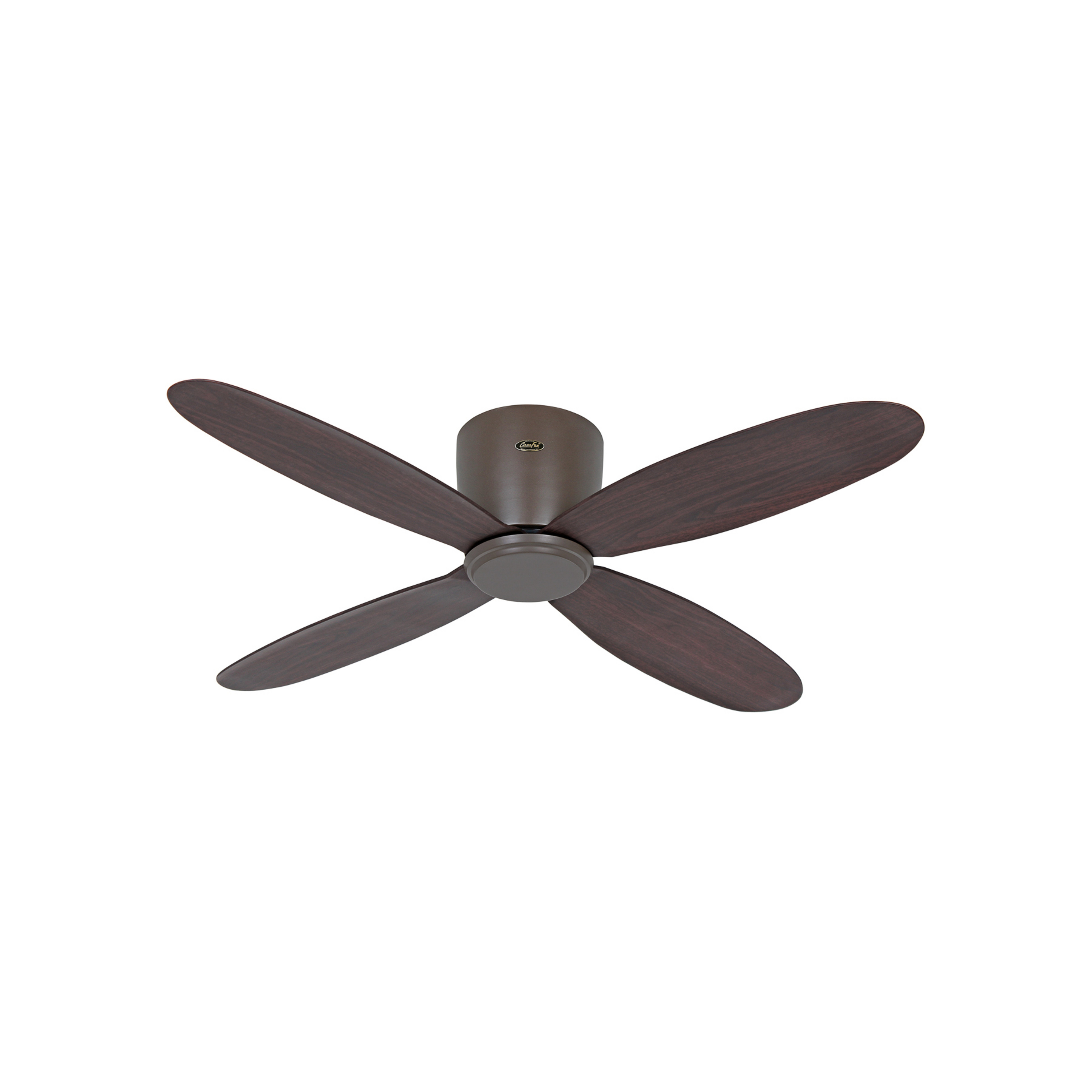 Ventilador de teto inteligente Eco Plano II, Ø 112 cm, nogueira, DC