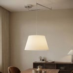Helestra Certo hänglampa konisk 1 lampa vit
