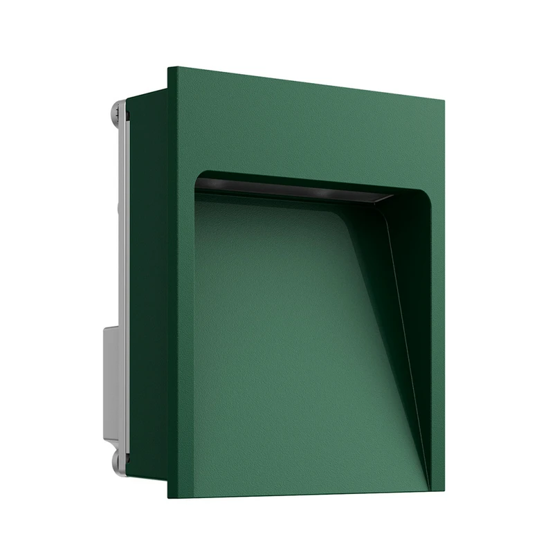 FLOS - My Way Outdoor Built-in Wall Lamp 110X100 4000K Forest Green