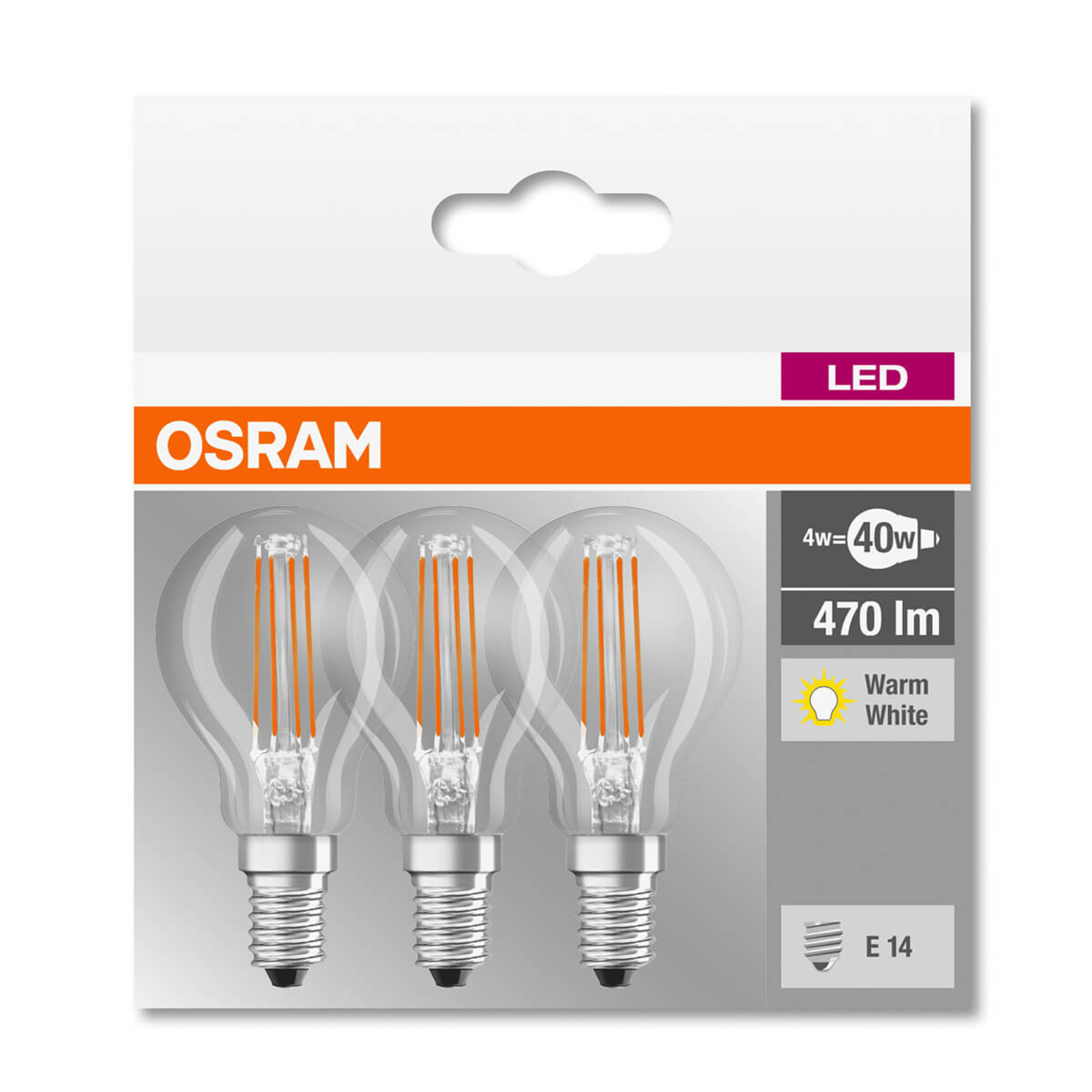Osram LED Lampe STAR SPECIAL T26 2.3W warmweiss E14 4058075136021 wie 20W