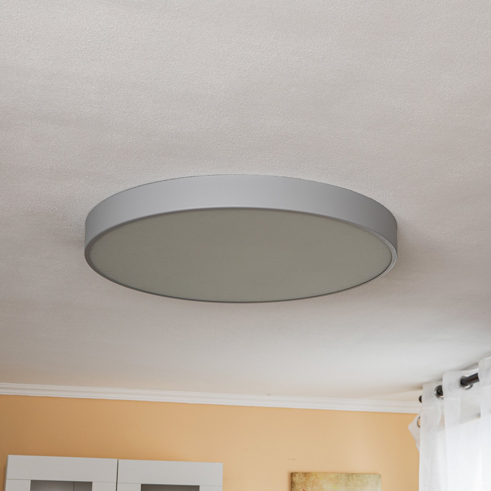 Cleo 800 ceiling light, Ø 78 cm grey