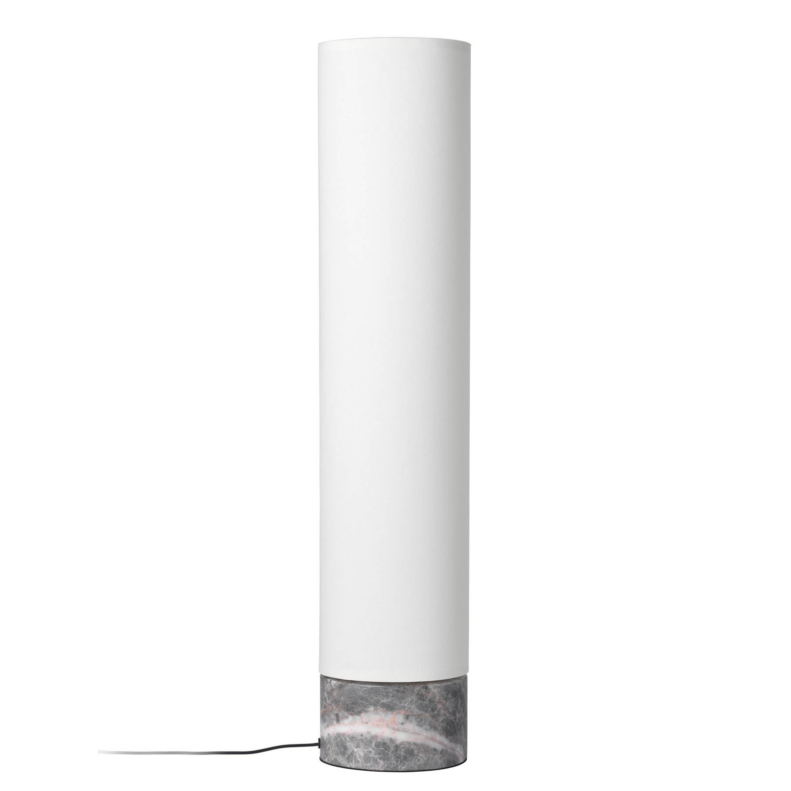 GUBI Unbound Lampe sur pied LED 80 cm blanc