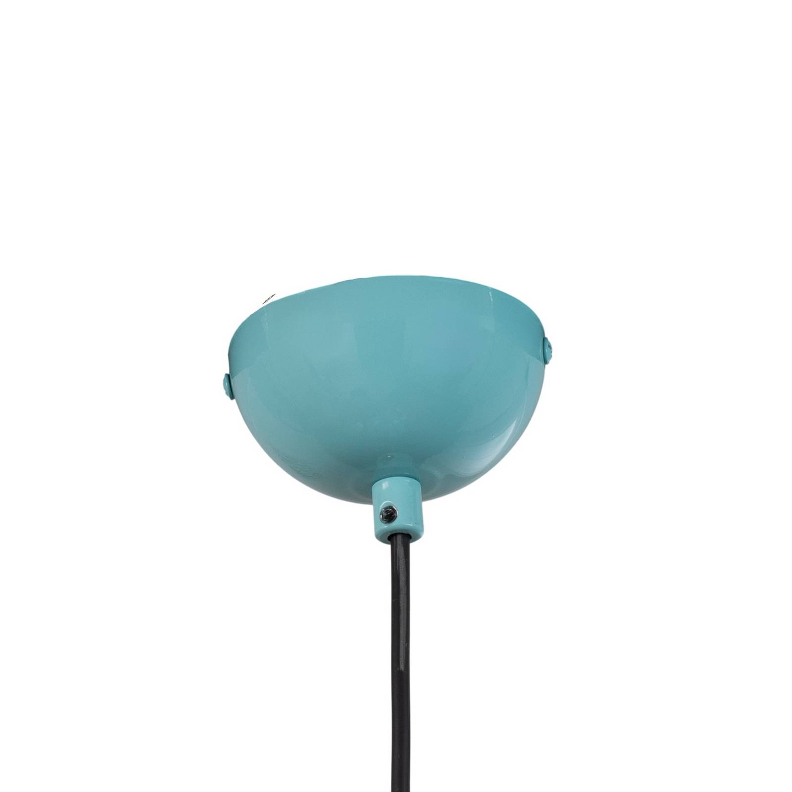 Lampa wisząca Kure, turkusowa, metal, Ø 40 cm E27
