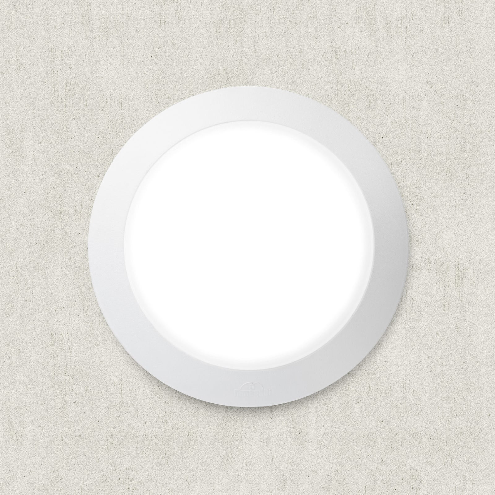 Außenwandlampe Berta, weiß, Resin, PMMA, GX53 LED 2700/4000K