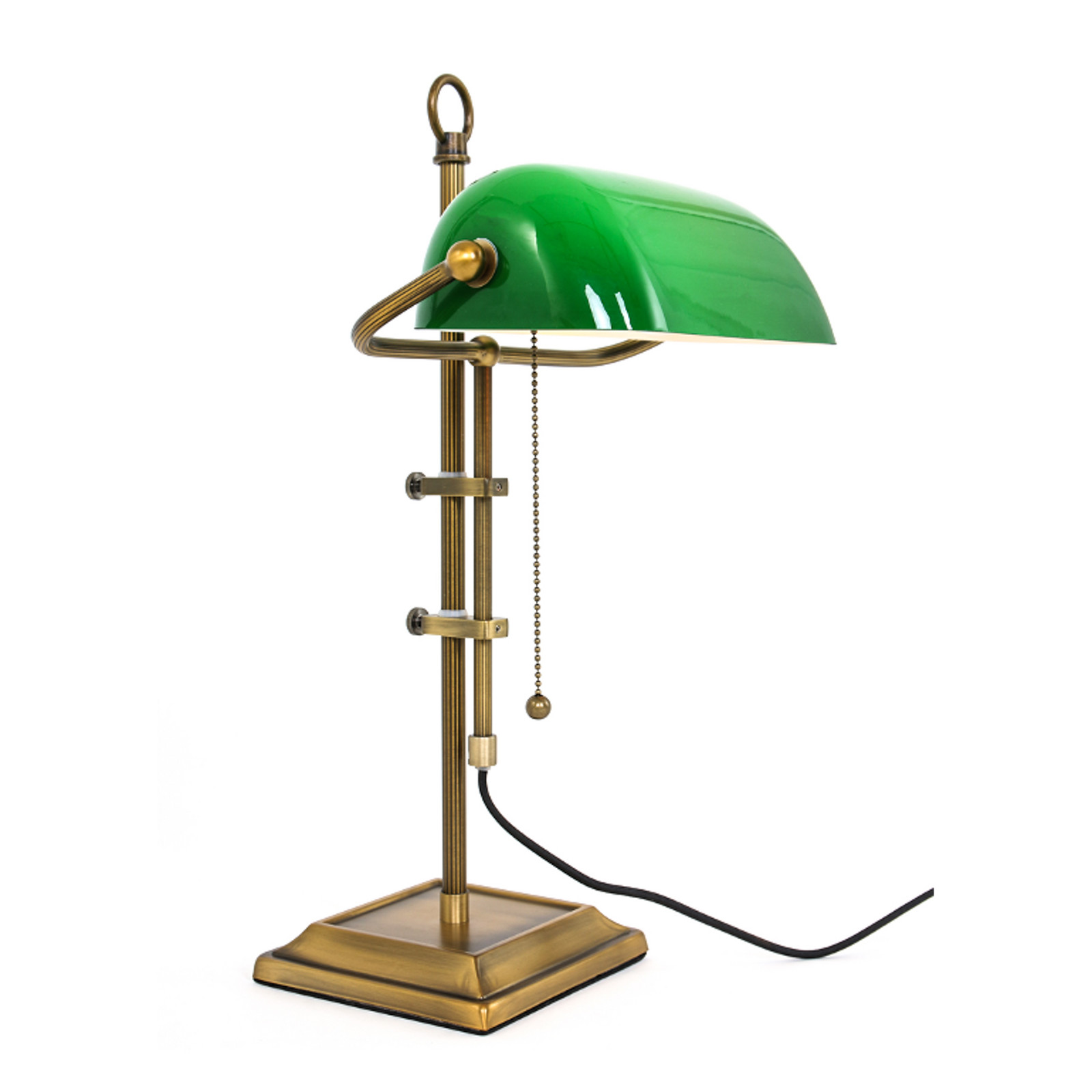 Steinhauer Ancilla lampă de birou reglabilă bronz/verde - Studiu / Birou - bronz verde - Metal