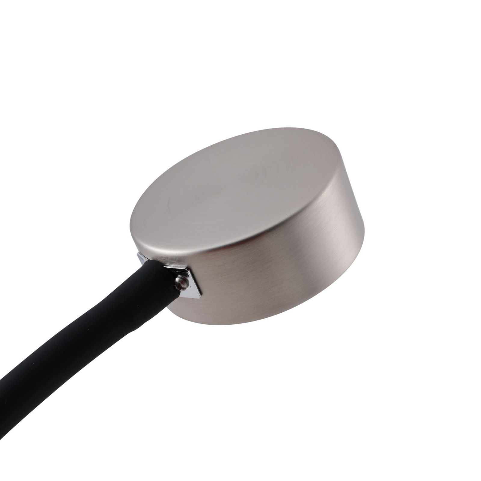 Lindby Jyla clip-on light, matt nickel, GX53, flexible arm