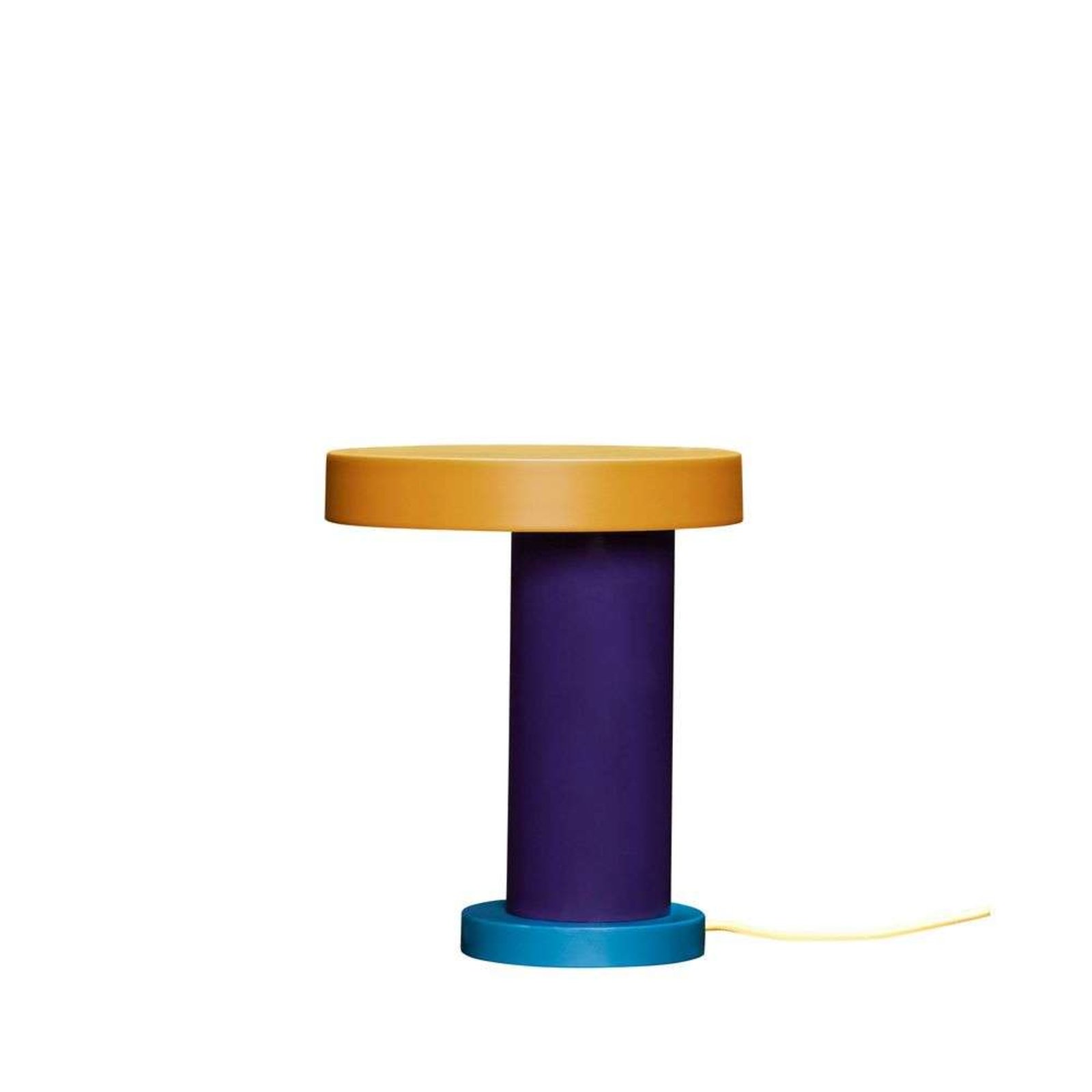 Magic Table Lamp Purple/Petrol/Orange/Yellow - Hübsch