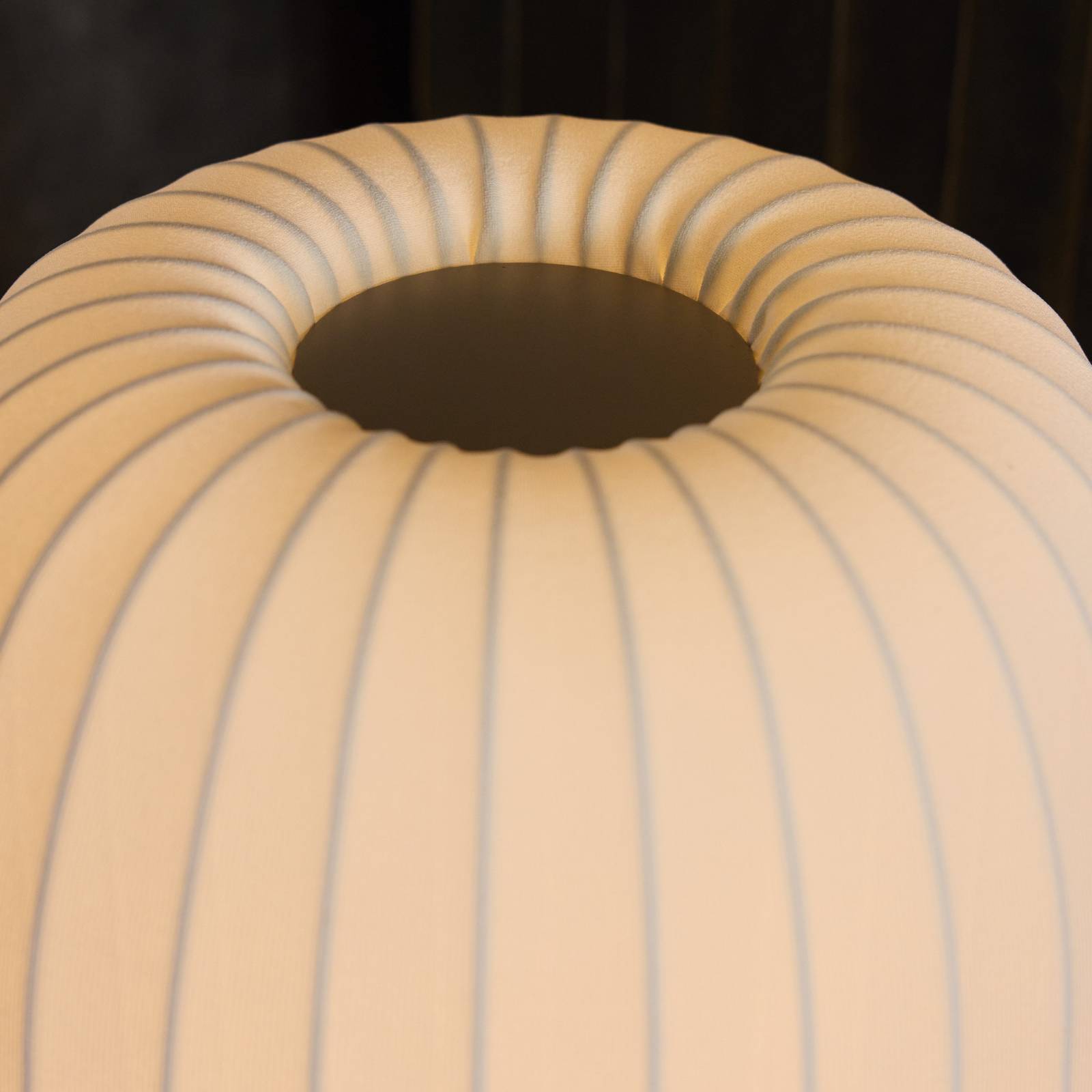 Northern Lampa stojąca Tradition, tekstylna, białawy, E27