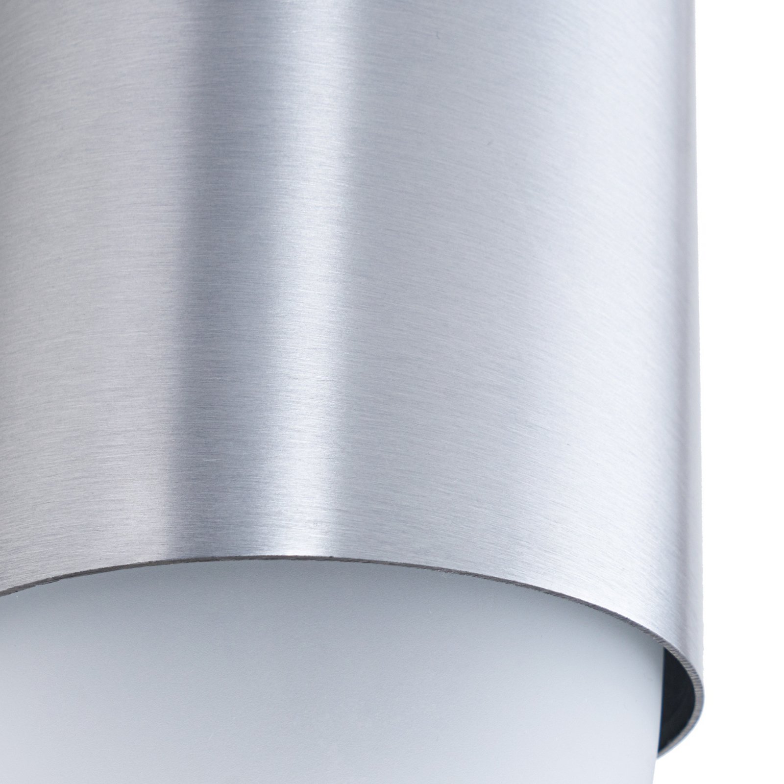 Lindby Außenwandleuchte Pilva, aluminium, Metall, IP44, E27