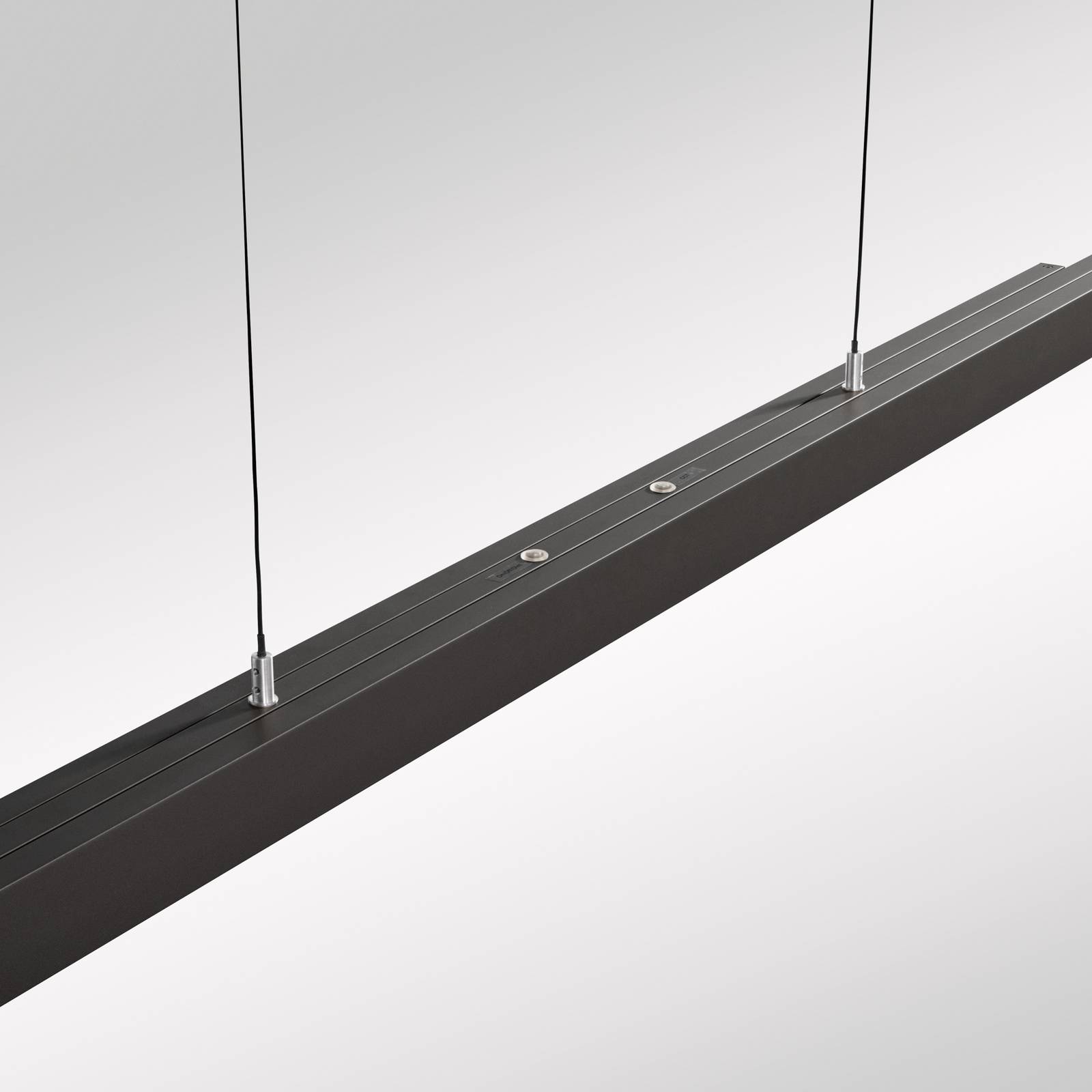 Paul Neuhaus żyrandol LED Adriana Comfort Lift, szara, CCT
