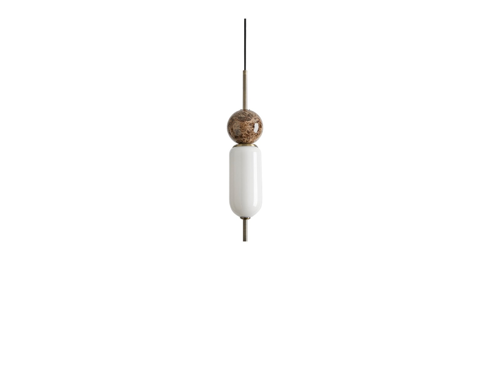 Anet Pendant Bronze/Brown Marble - Aromas del Campo