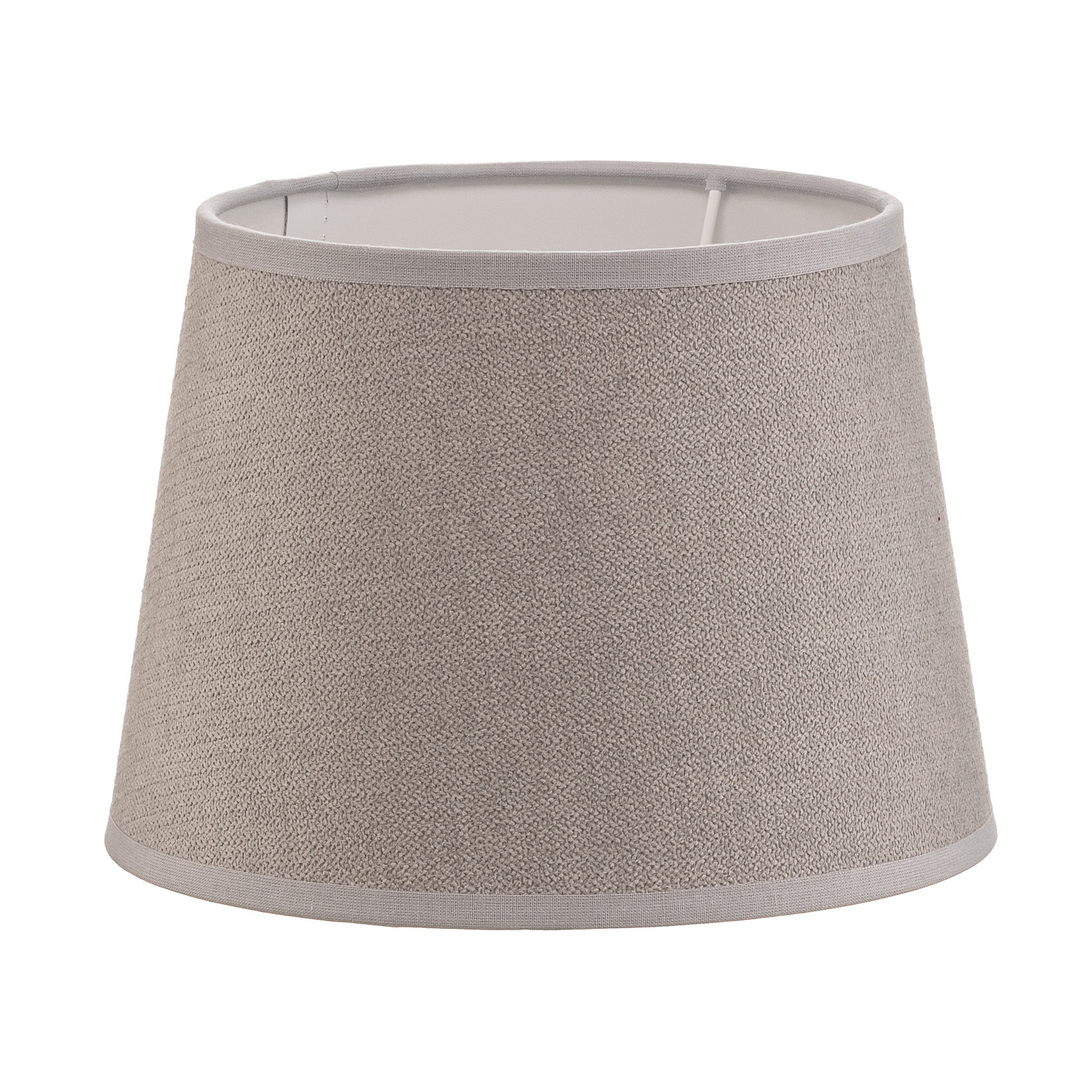 Classic S lampshade, woven, light grey