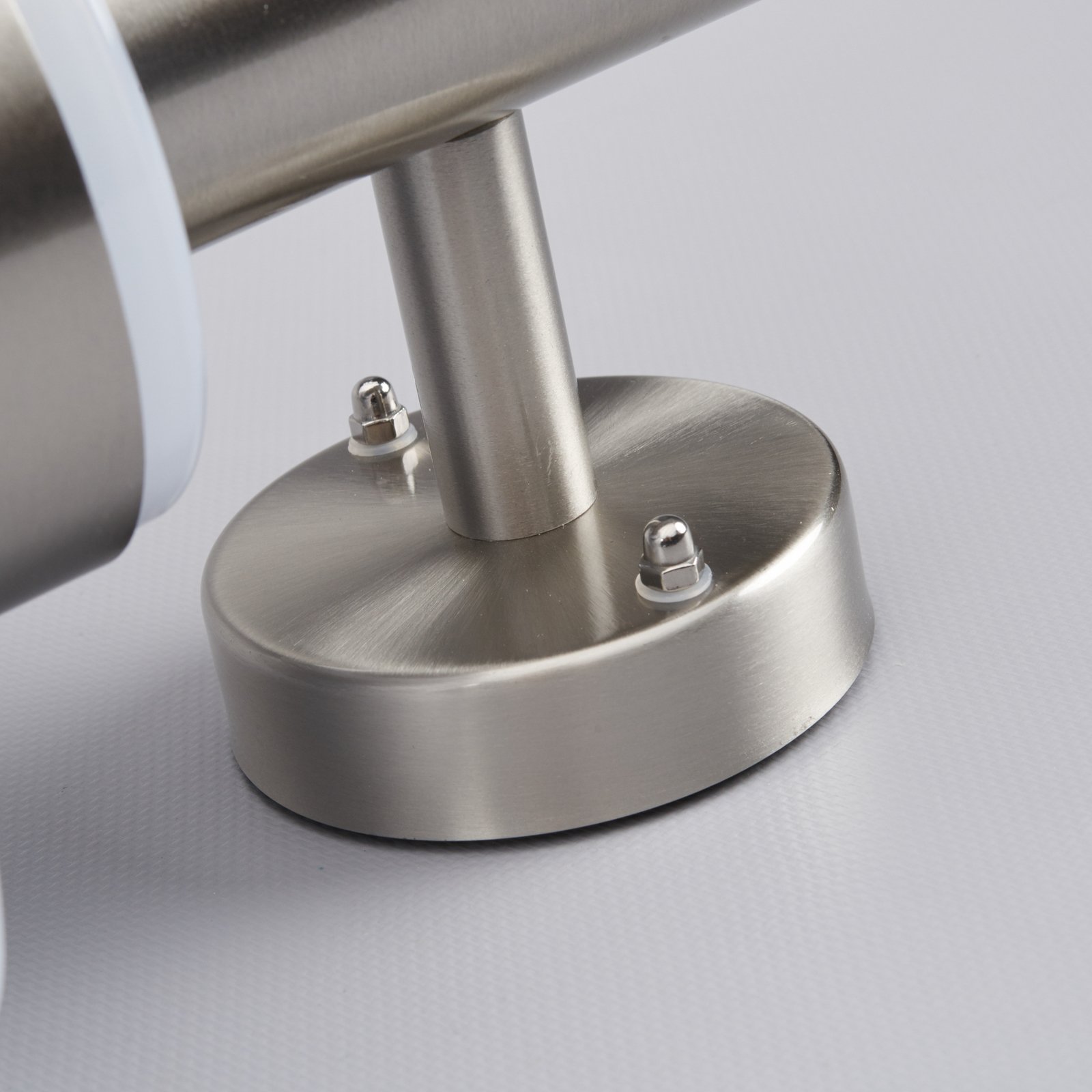 Aplique de exterior Lillie con sensor Steel - Lindby