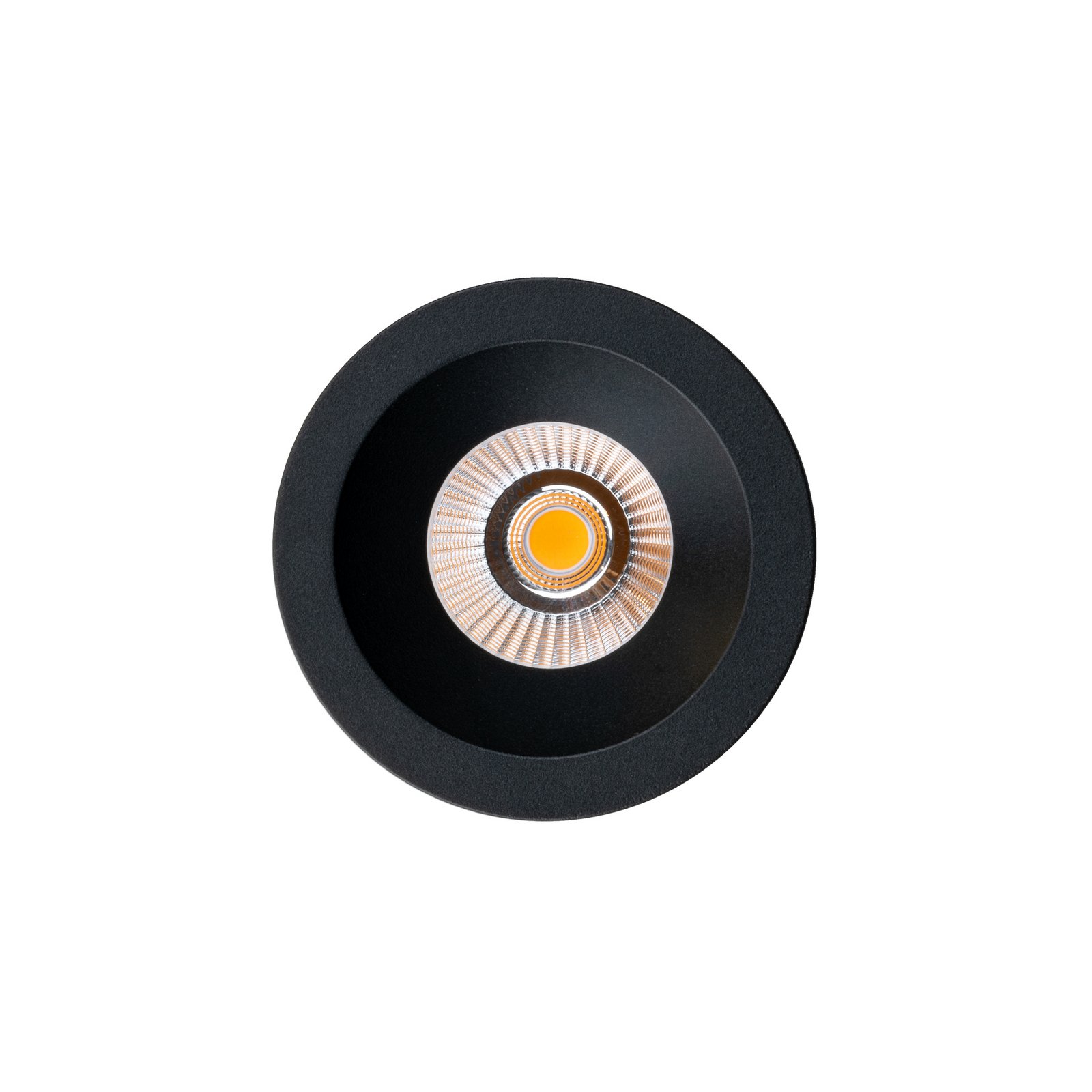 Spot de încastrat SLC LED OnePro Soft, negru, 4.000 K, aluminiu