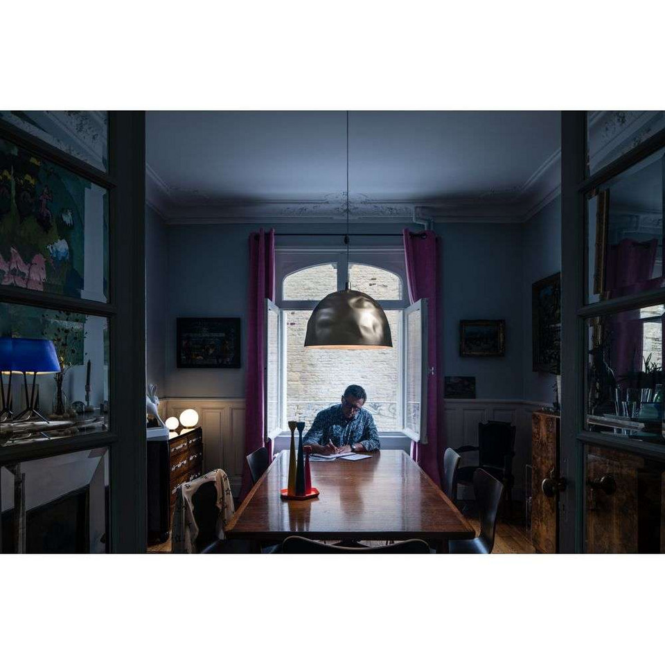 Foscarini Bump Taklampa Mat, svart från Foscarini
