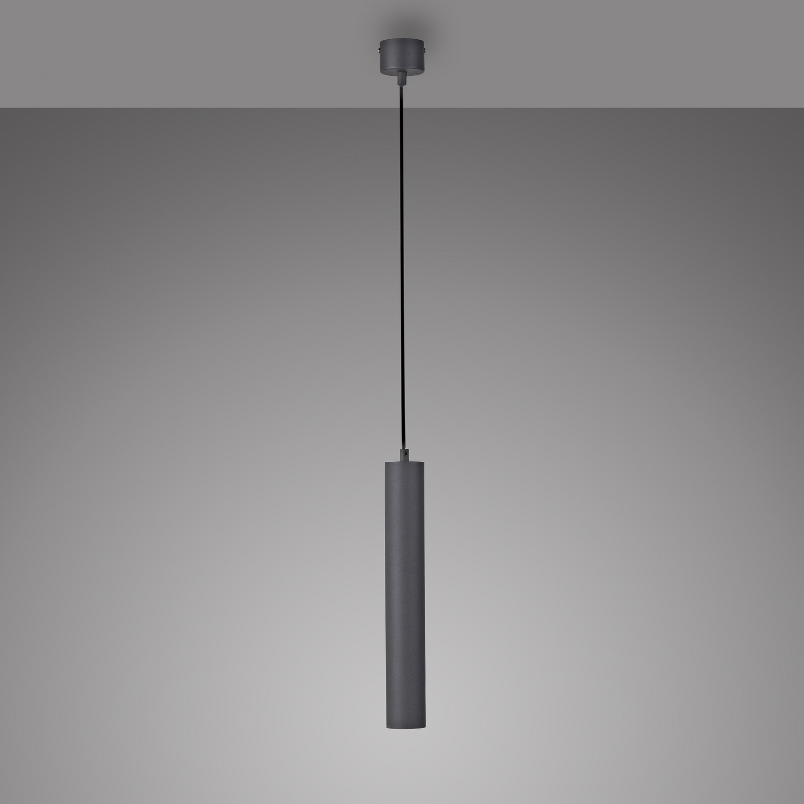 DANTE viseća svjetiljka, crna, za jednu žarulju, Ø 6 cm, metal, GU10
