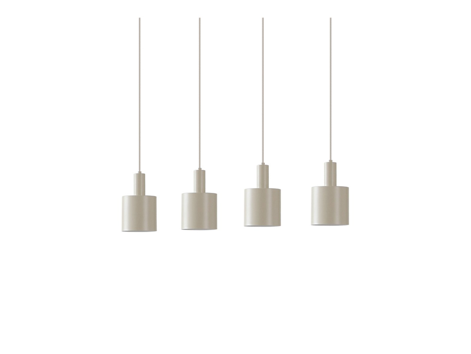 Ovelia 4 Lampada a Sospensione Beige - Lindby