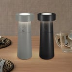 Salière et poivrière LED Lucande Salt & Pepper, lot de 2