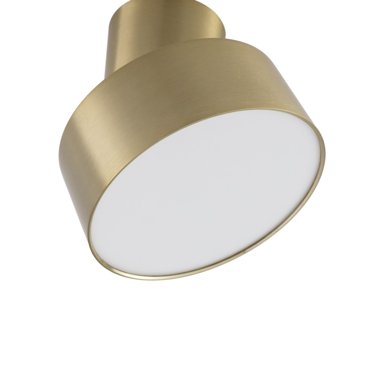 Lindby LED-strålkastare Nivoria, vridbar, guld