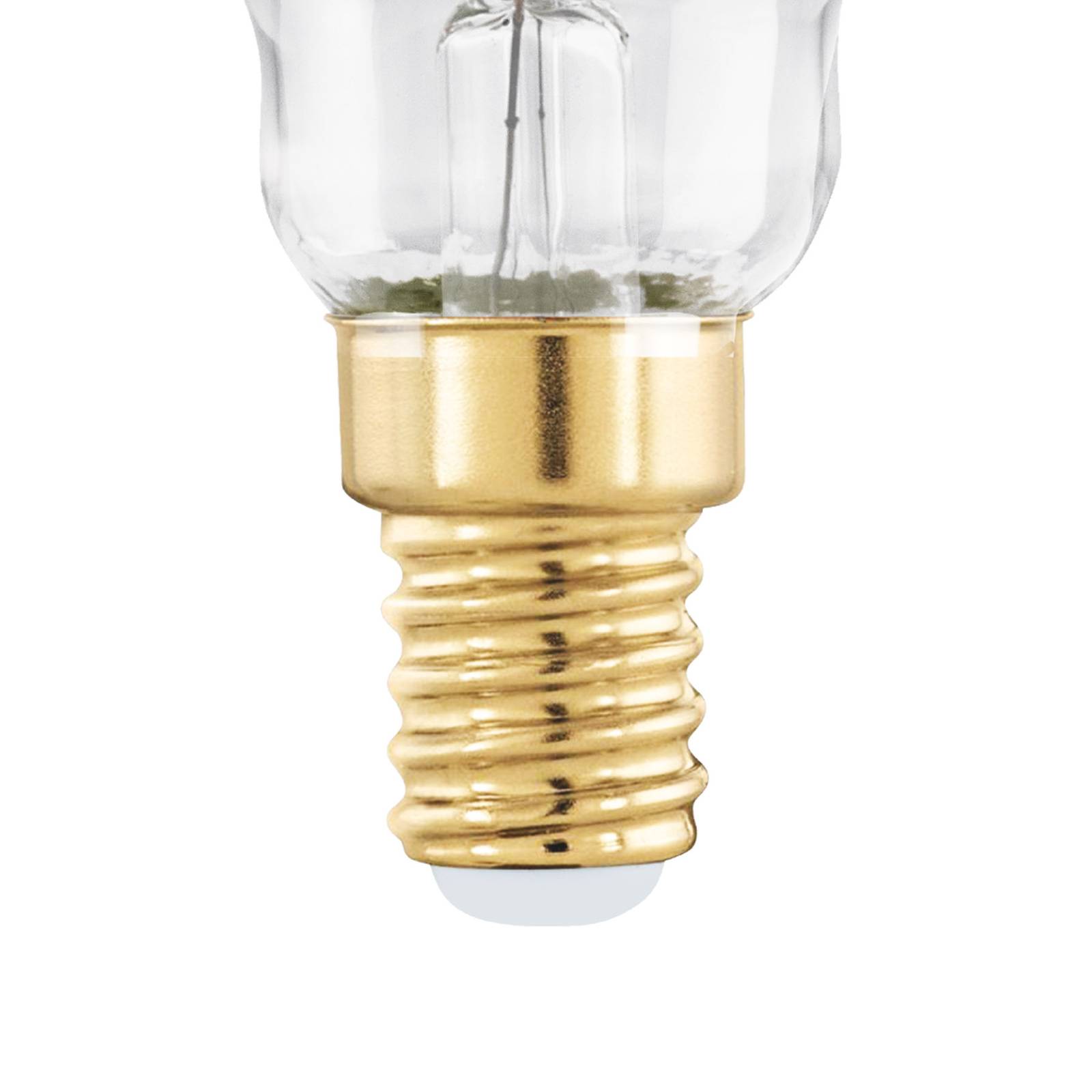 EGLO LED-lampa E14 4W P45 2,000K Filament rökig dimbar