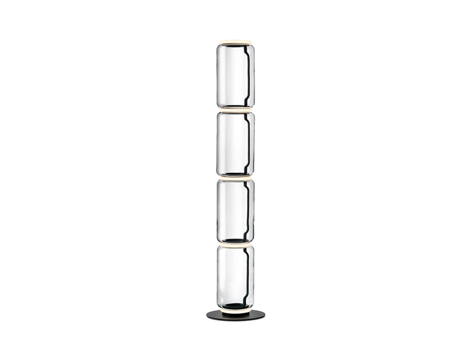 FLOS Noctambule 4 Low Cylinders, small base