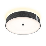 Malika LED Plafond 3-Step-Dim Antracit - Paulmann