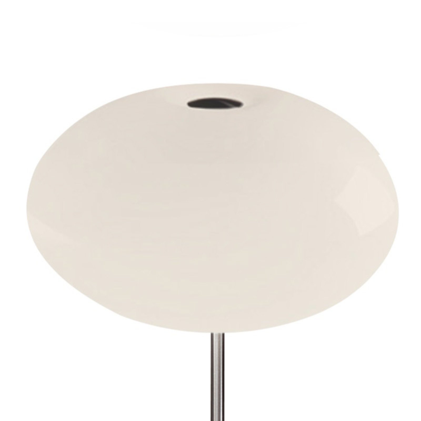 Casablanca Aih table lamp, Ø 28 cm glossy cream