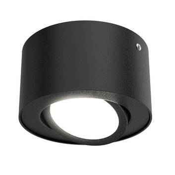 LED stropná lampa Tube 7121-015 v čiernej