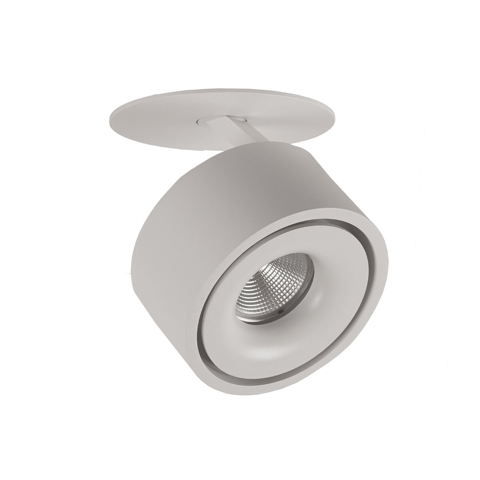 Braccio LED-Einbauleuchte, weiß, Metall, Ø 8,5 cm - Antidark