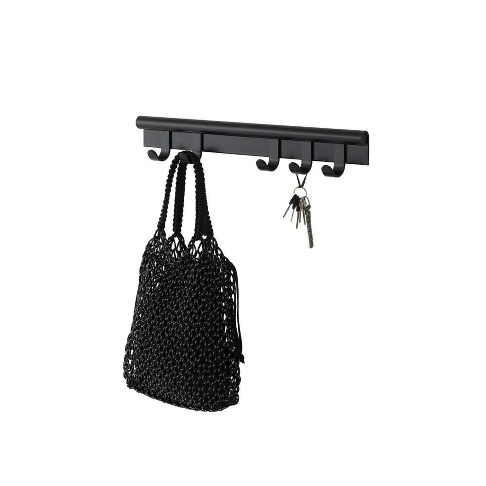 Coil Coat Rack 60 Black - Muuto