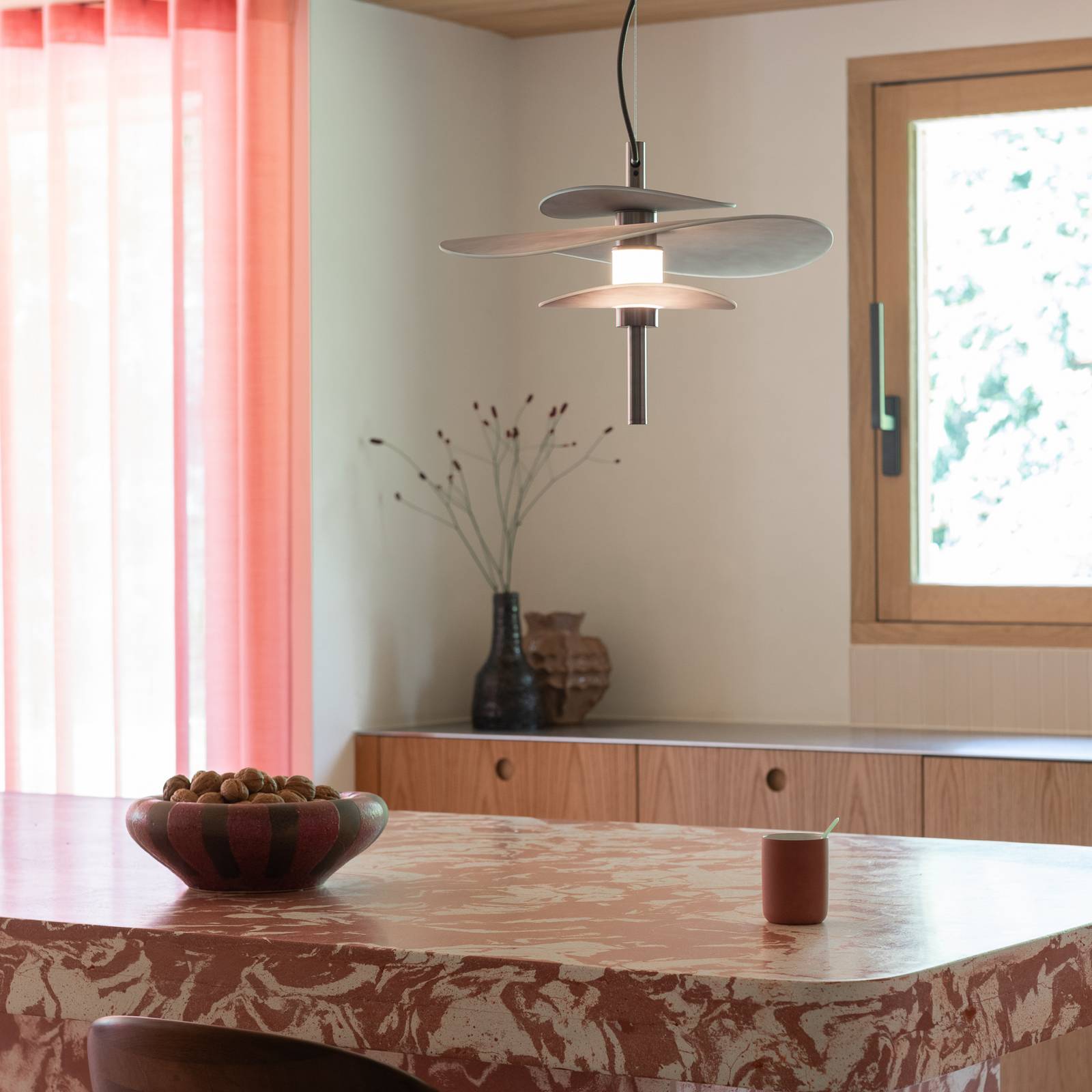 IT´S ABOUT ROMI IT'S ABOUT ROMI hanglamp Kyoto, brons/zwart, Ø 40 cm