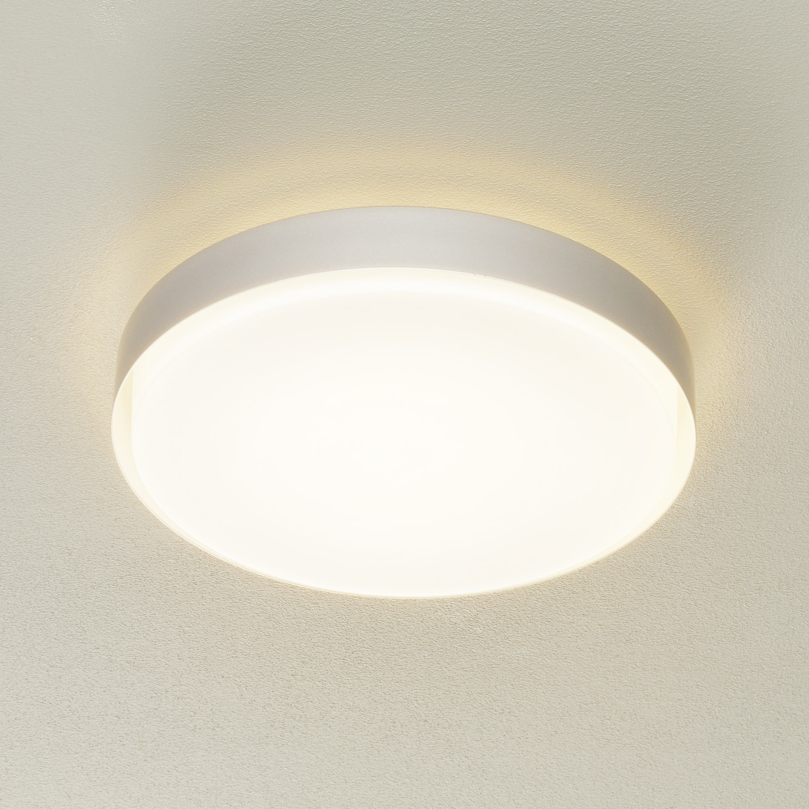 BEGA 34279 plafonieră LED aluminiu Ø 42 cm DALI - Baie - modern - Metal