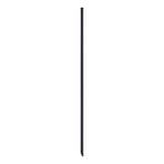 Słupek ogrodowy CHOPA II, antracytowy, wysokość 60 cm, metalowy