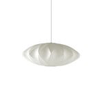 Nelson Saucer Crisscross Bubble Pendant M Off-White - Herman Miller