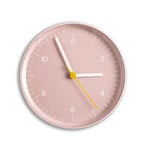 HAY Wanduhr Wall Clock, pink, Kunststoff, Ø 26 cm