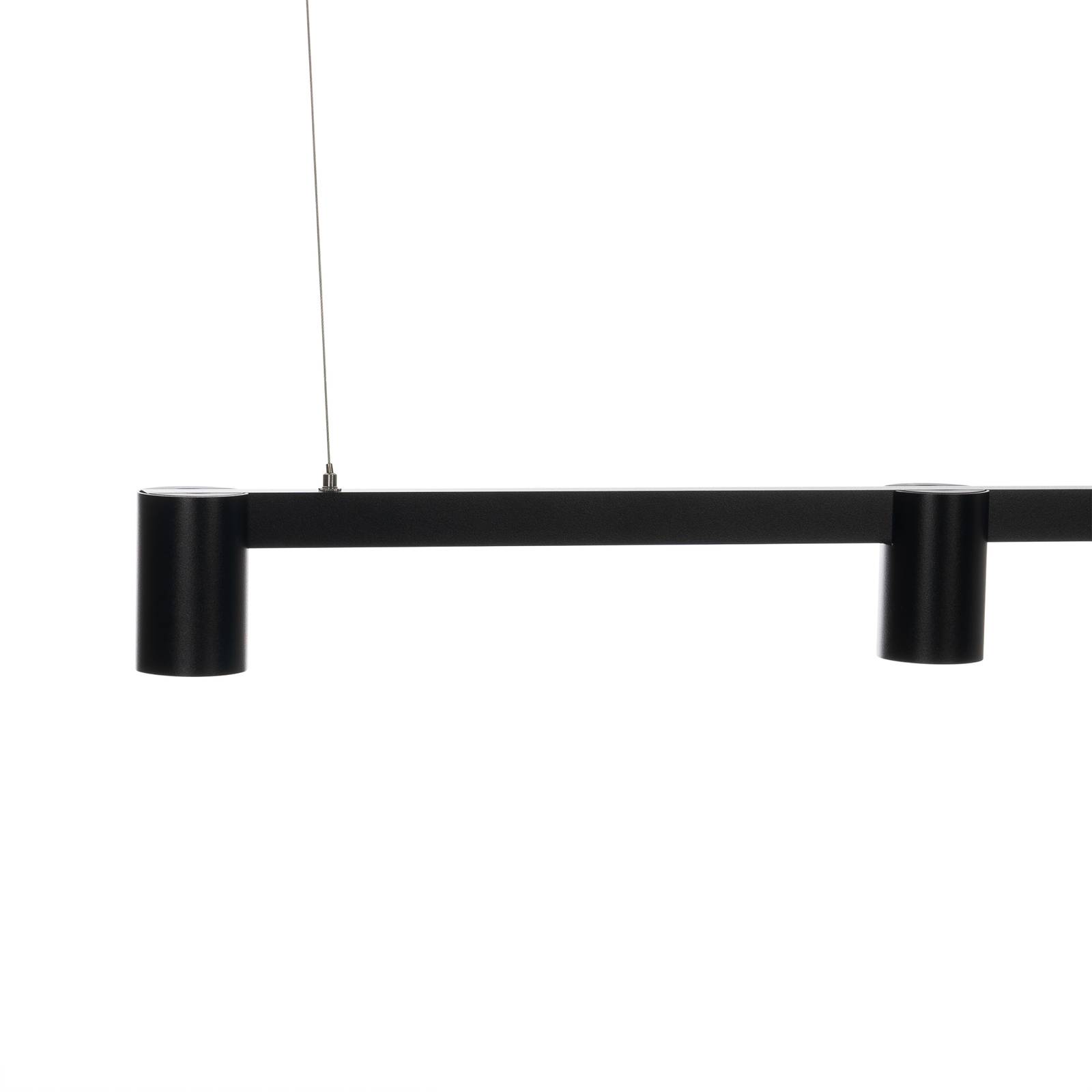 Lampa wisząca Arcchio Brinja, czarna, 90 cm, 3-punktowa, GU10