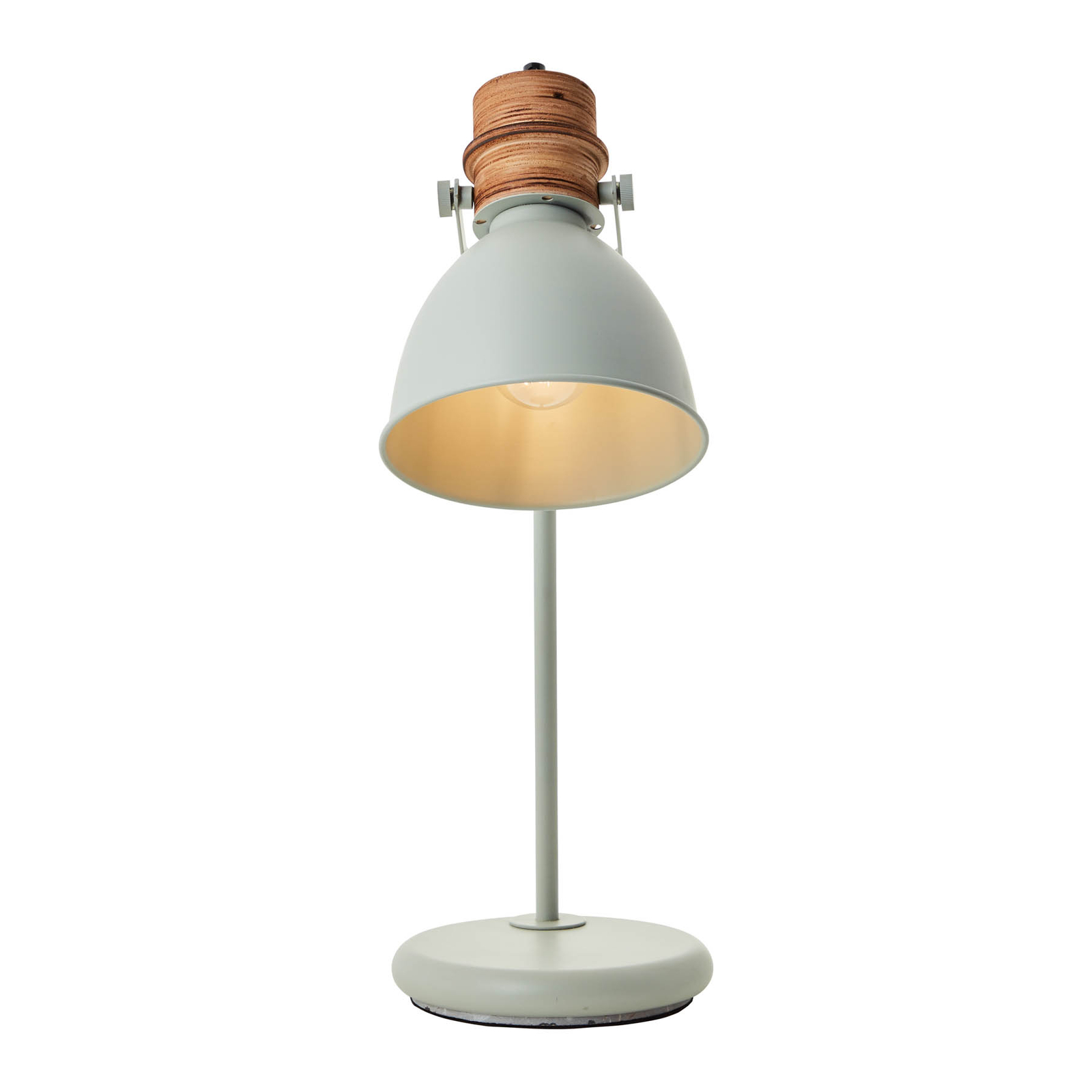 Erena asztali lámpa, forgatható fejjel, világoszöld