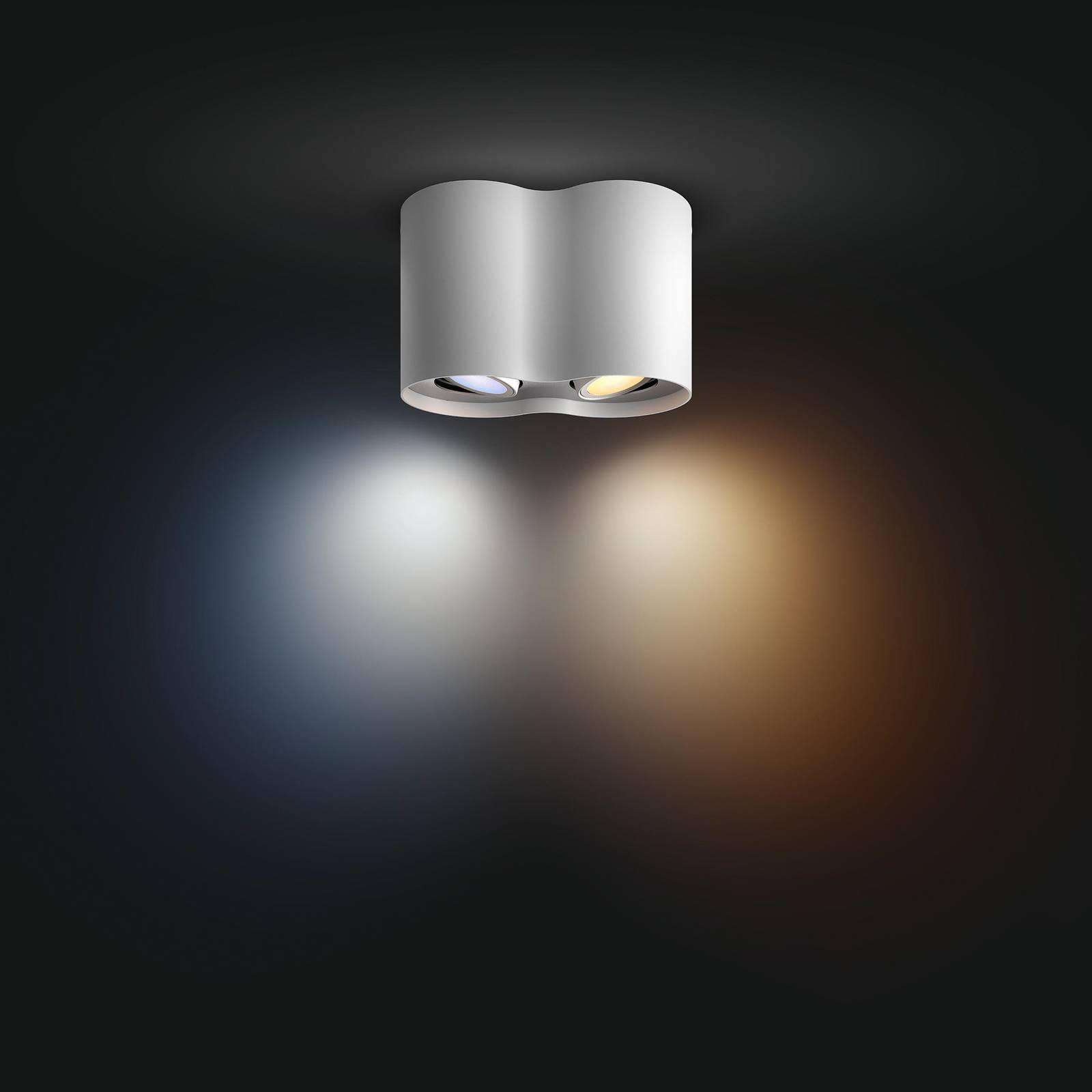 Reflektor LED Philips Hue White Ambiance Pillar, 2-punktowy, biały