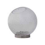 Vaas Globe Bubbles, helder/zilver, Ø 17 cm - AYTM